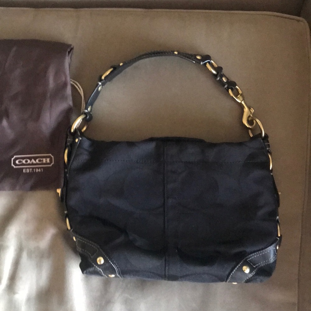 Coach Carly Signature Hobo Bag